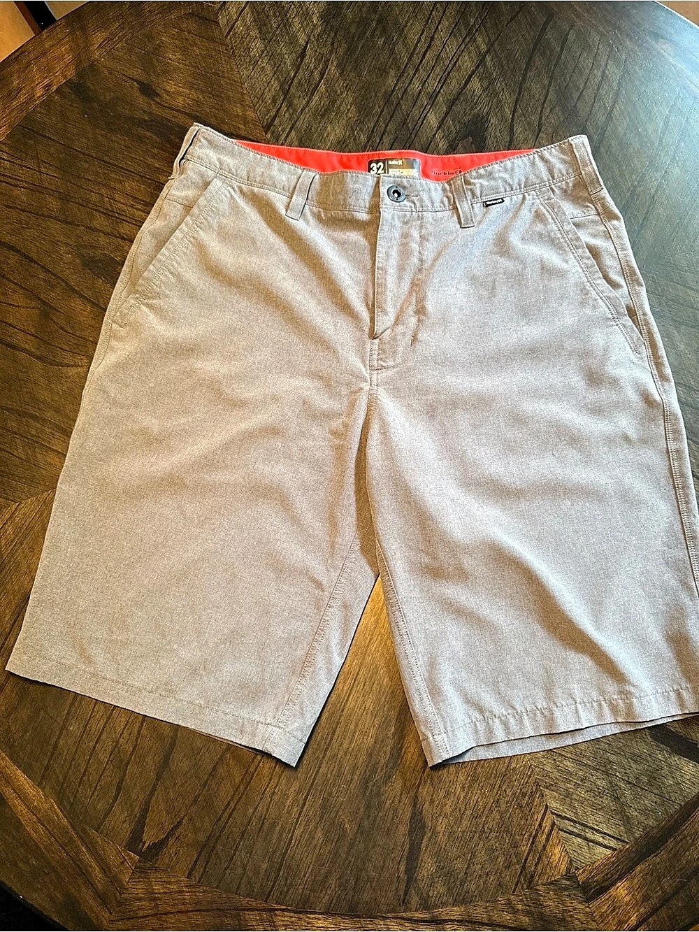 Hurley Phantom Boardshort Men's Gray Shorts Size 32 Like New